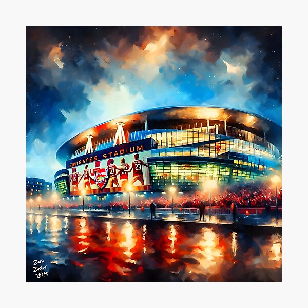Item preview, Emirates Stadium Night Lights designed and sold by fsandor93.
