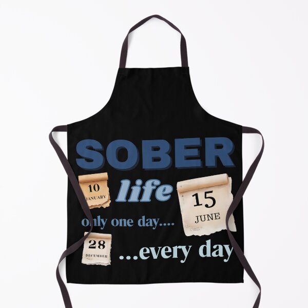 Item preview, Sober Life One Day Every Day designed and sold by KateLeap.