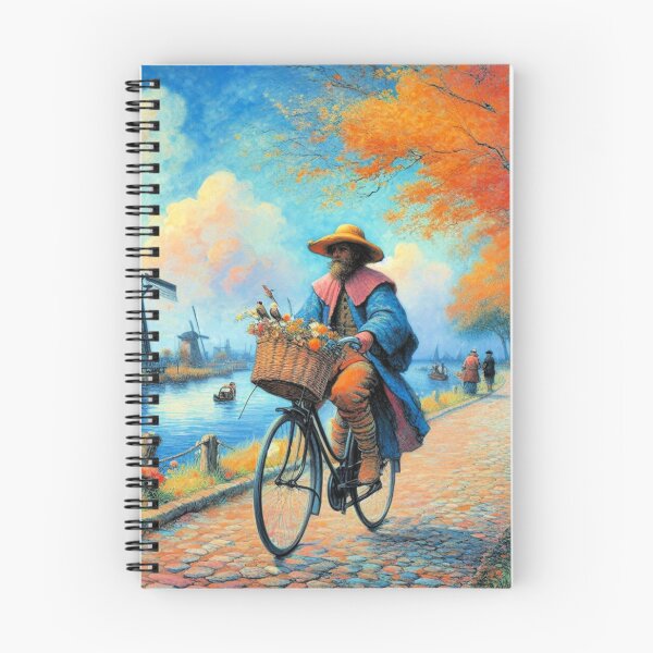 Item preview, Cycling Kinderdijk designed and sold by daweave77.