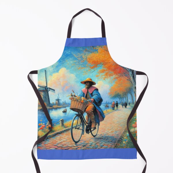Item preview, Cycling Kinderdijk designed and sold by daweave77.