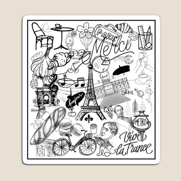 Item preview, Parisian Delight - Vive la France Design designed and sold by RaiyaTees.