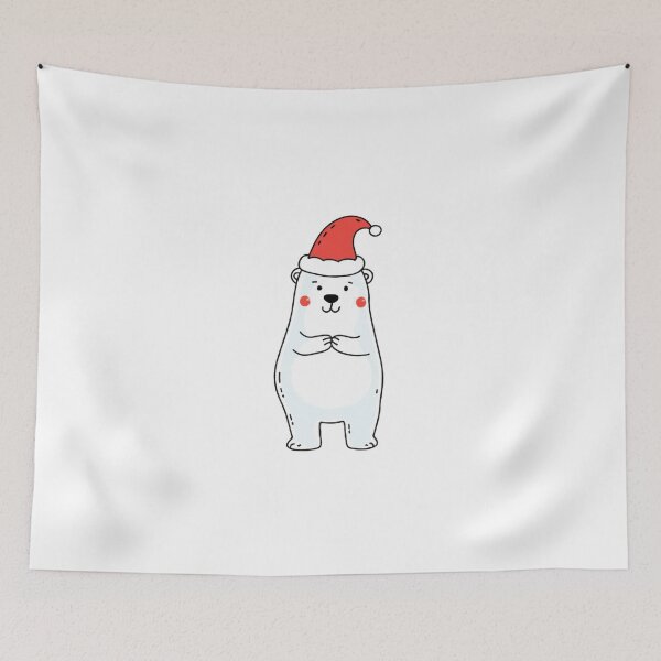 Item preview, christmas polar bear designed and sold by jkrphoto.