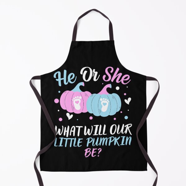 Item preview, He or She What Will Our Little Pumpkin Be Baby Shower designed and sold by ManiaGrania.
