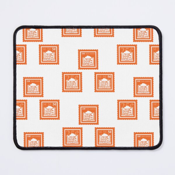 Item preview, Computer Science | Orange & White Stamps | College Comp Sci Major | Cloud Software Engineering Graduate School Class | Data Scientist Job | University Degree Minor | StampHeed 007 designed and sold by StampHeed.
