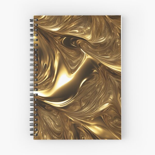 Item preview, Flowing gold wave pattern designed and sold by Have Mercy.
