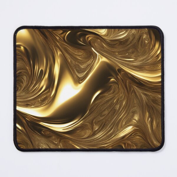 Item preview, Flowing gold wave pattern designed and sold by Have Mercy.