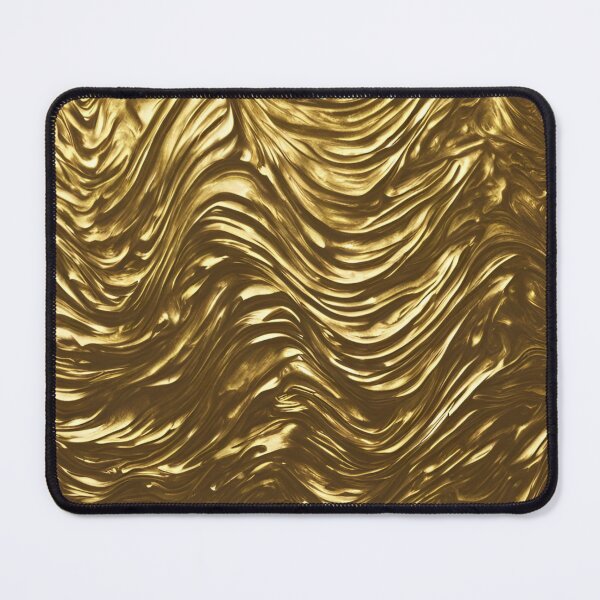 Item preview, Flowing gold wave pattern designed and sold by Have Mercy.
