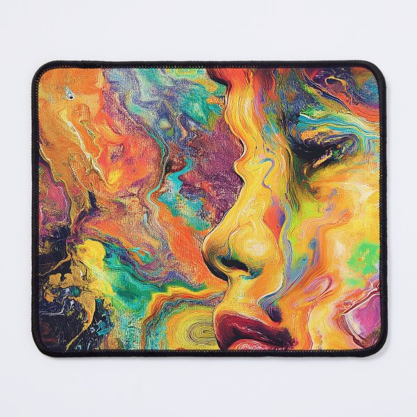 Item preview, Acrylic Pouring Art Girl designed and sold by desingmabre.