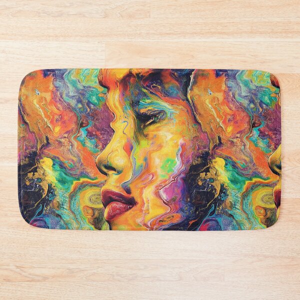 Item preview, Acrylic Pouring Art Girl designed and sold by desingmabre.