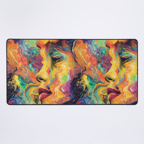 Item preview, Acrylic Pouring Art Girl designed and sold by desingmabre.