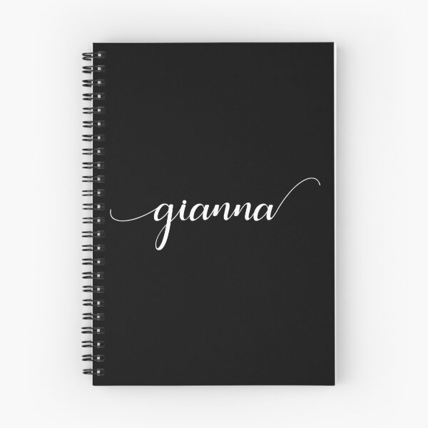 Item preview, Gianna - Custom name on delicate black cursive font designed and sold by To the Lua.