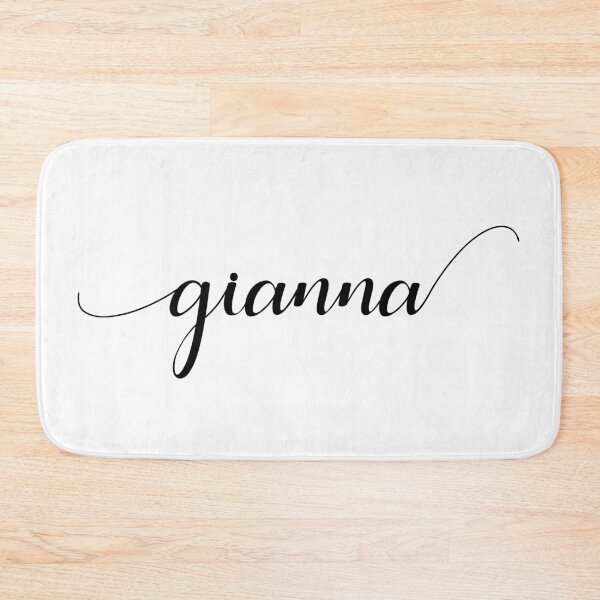 Item preview, Gianna - Custom name on delicate black cursive font designed and sold by To the Lua.