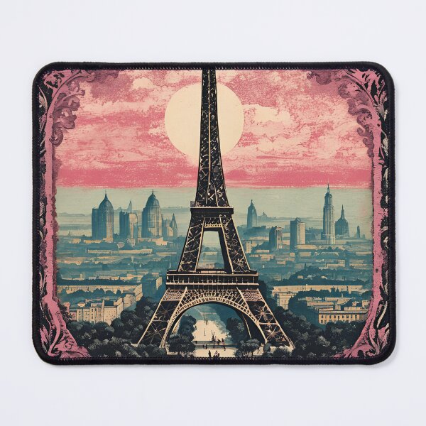 Item preview, Postcards from Paris: Eiffel Tower Stamp Edition designed and sold by Vintagestamps.