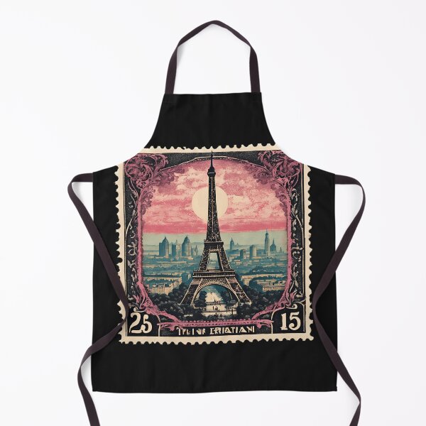 Item preview, Postcards from Paris: Eiffel Tower Stamp Edition designed and sold by Vintagestamps.