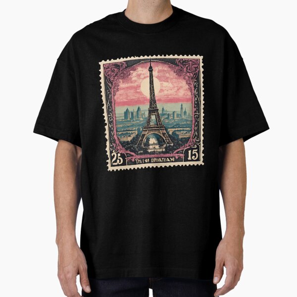 Item preview, Postcards from Paris: Eiffel Tower Stamp Edition designed and sold by Vintagestamps.