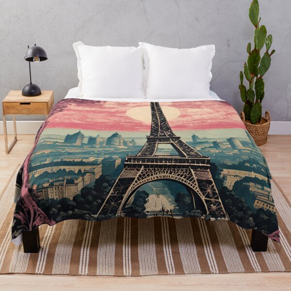 Item preview, Postcards from Paris: Eiffel Tower Stamp Edition designed and sold by Vintagestamps.