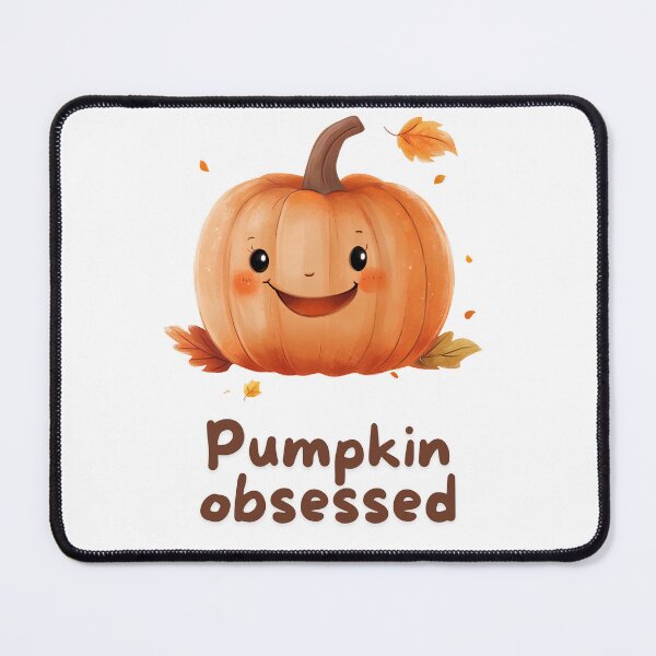 Item preview, Pumpkin Obsessed - Cute pumpkin designed and sold by Queen of Whimsy.