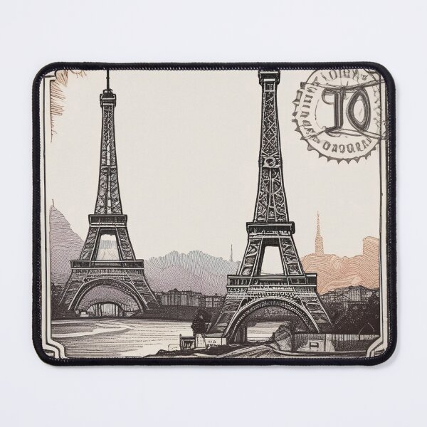 Item preview, Eiffel Tower Through the Ages: Vintage Stamp designed and sold by Vintagestamps.