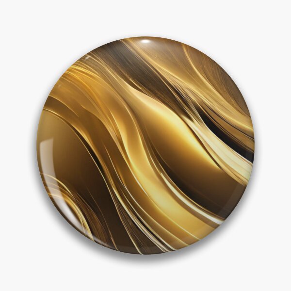 Item preview, Flowing gold wave pattern designed and sold by Have Mercy.