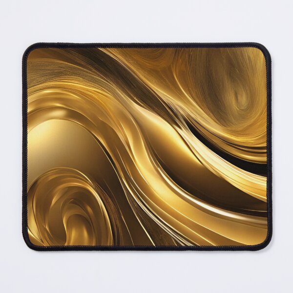 Item preview, Flowing gold wave pattern designed and sold by Have Mercy.