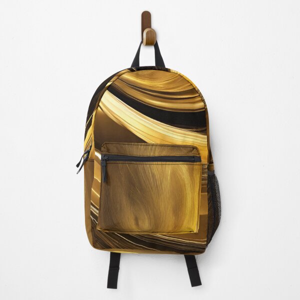 Item preview, Flowing gold wave pattern designed and sold by Have Mercy.