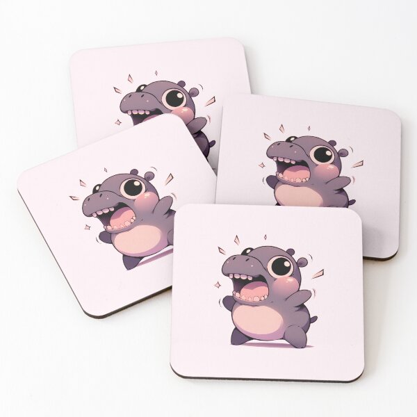 Item preview, Moo Deng #MooDeng #Hippo #BabyHippo #PygmyHippo #KawaiiHippo #CuteHippo designed and sold by Anna Halasek.
