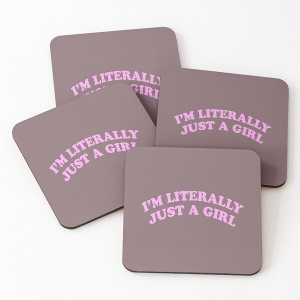 Item preview, I'm Literally Just A Girl Gift  designed and sold by LADistrictGarb.