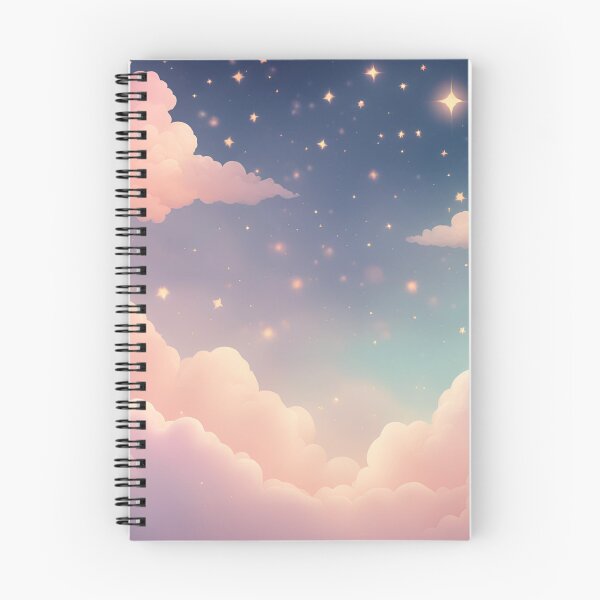 Item preview, Dreamy cloudscape with starry skies pattern designed and sold by Have Mercy.