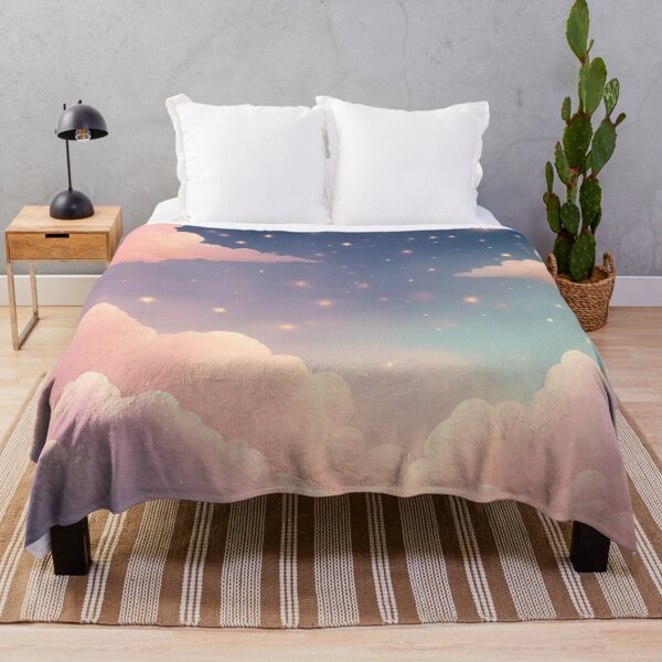 Item preview, Dreamy cloudscape with starry skies pattern designed and sold by Have Mercy.