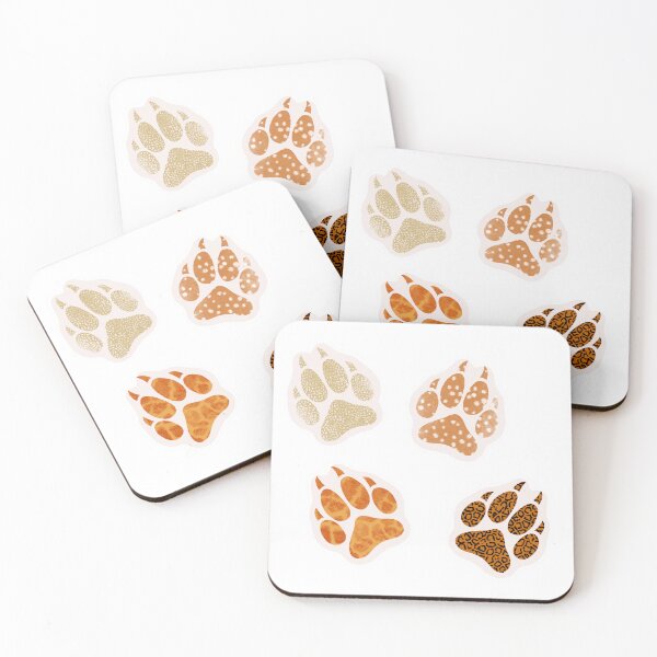 Item preview, paws, traces wild animals designed and sold by Tetiana Pohurska.
