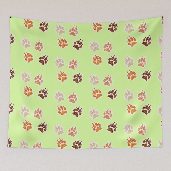 Item preview, paws, traces wild animals designed and sold by Tetiana Pohurska.