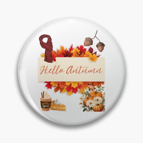 Item preview, Hello Autumn | Autumn Theme designed and sold by Mr-Tshirts.