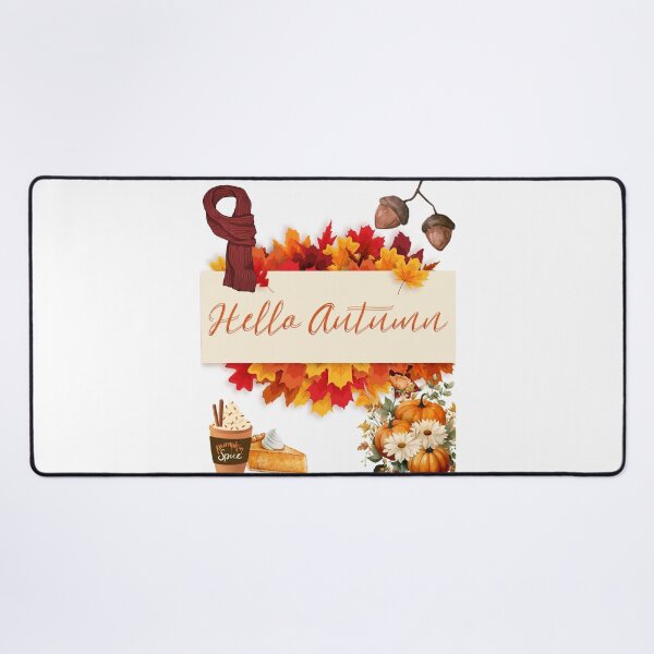 Item preview, Hello Autumn | Autumn Theme designed and sold by Mr-Tshirts.