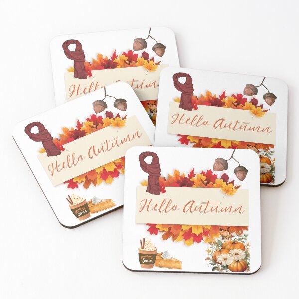 Item preview, Hello Autumn | Autumn Theme designed and sold by Mr-Tshirts.