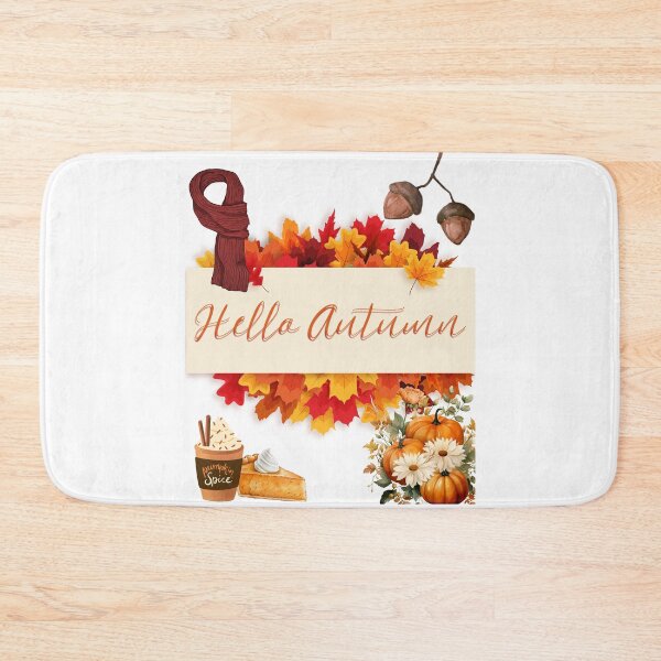 Item preview, Hello Autumn | Autumn Theme designed and sold by Mr-Tshirts.