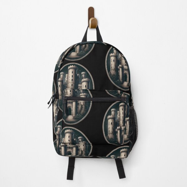Item preview,  Medieval Stone Castle Illustration designed and sold by IllumeInk.