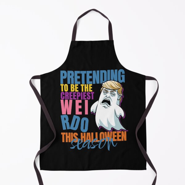 Item preview, PRETENDING TO BE THE CREEPIEST WEIRDO THIS HALLOWEEN SEASON - TRUMP SPOOKY GHOST designed and sold by justyna-s28.