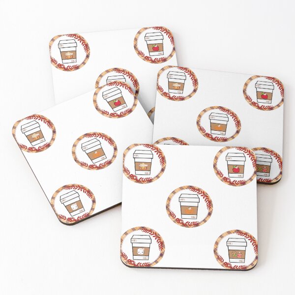 Item preview, Fall Coffee - Apple, Pumpkin, Toasted Marshmallow, Gingerbread, Cinnamon Roll designed and sold by Spike The Punch Design Co..