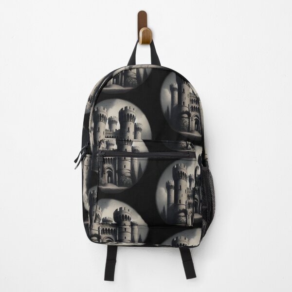 Item preview, Medieval Castle Fortress Artwork designed and sold by IllumeInk.