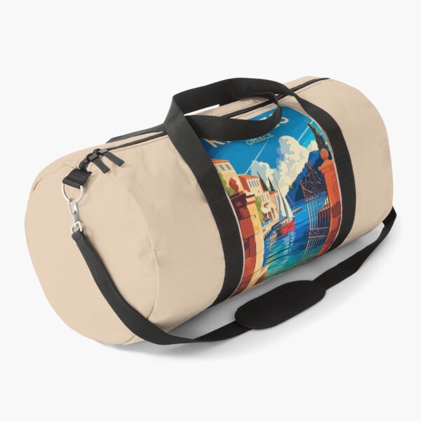 Item preview, Rhodes Greece Travel Art Vintage designed and sold by KrisSidDesigns.