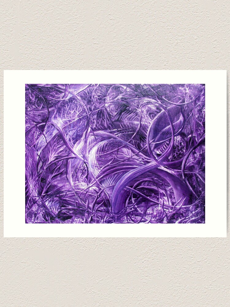 Thumbnail 1 von 3, Kunstdruck, Study In Purple designt und verkauft von MariaLouise.