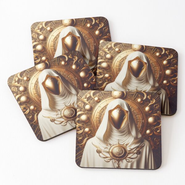 Item preview, Golden Masked Cleric designed and sold by GalleryBrisArt.