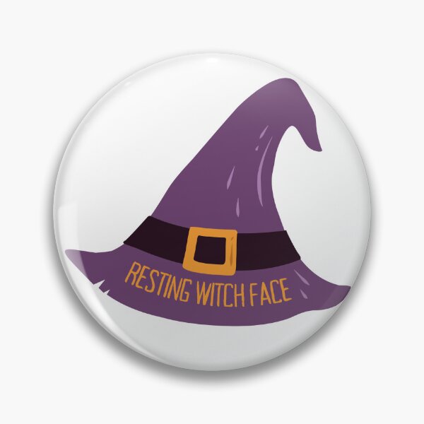 Item preview, Resting Witch Face designed and sold by Kristin Peters.