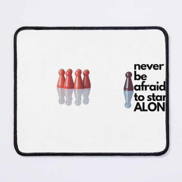 Item preview, never be afraid to stand alone designed and sold by leylakidesign.