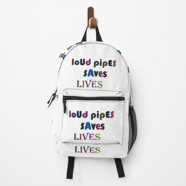 Item preview, LOUD PIPES SAVES LIVES:RIDE WITH PRIDE designed and sold by Printfyideas .