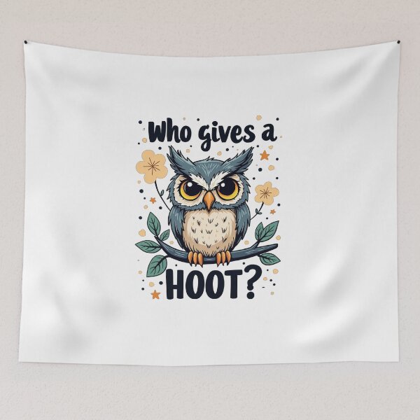 Item preview, who gives a hoot!! designed and sold by Ismartista.