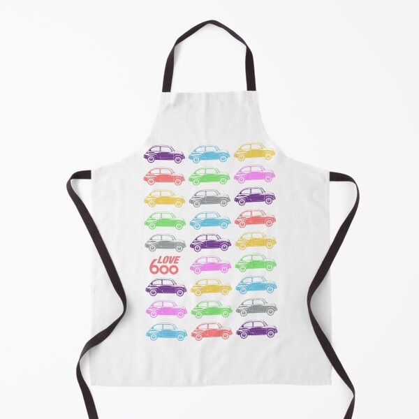Item preview, Multi color love Fiat 600 designed and sold by StileAlfa.
