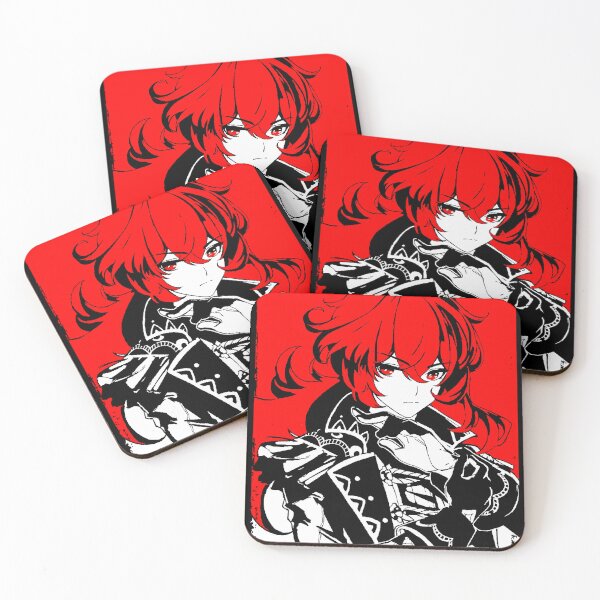 Item preview, Knight with fiery red hair designed and sold by DenisPri.