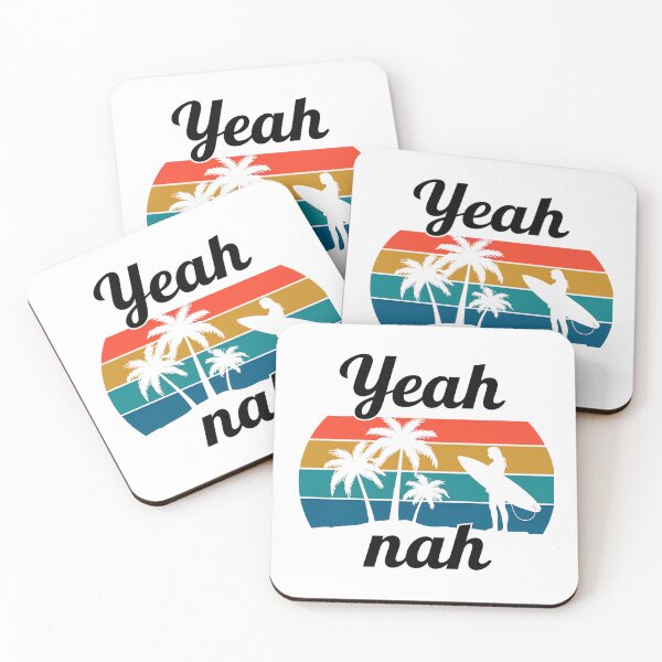 Item preview, Yeah Nah funny Aussie summer vibes designed and sold by analogsandpixel.