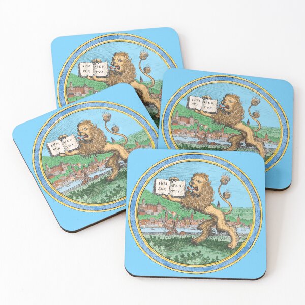 Item preview, Lion holding the book of learning. designed and sold by Luggnagg.